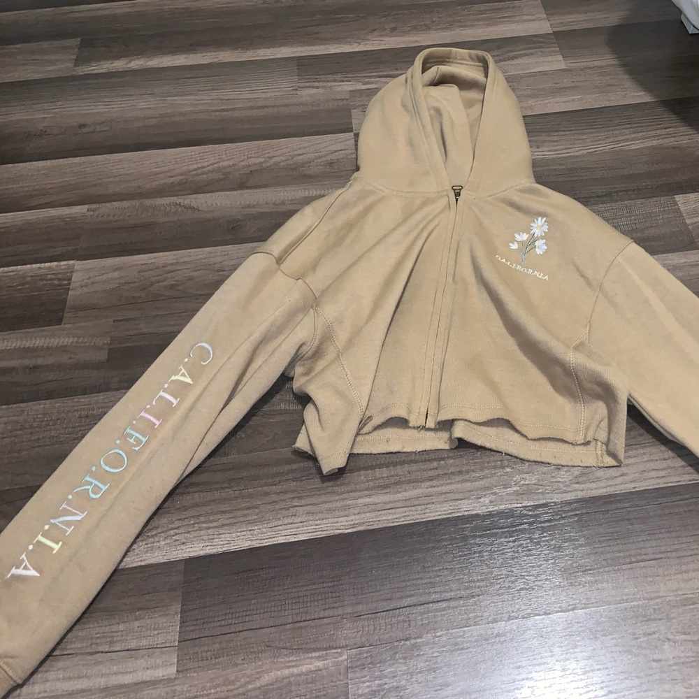 California “reflex kids” brown kids sweater